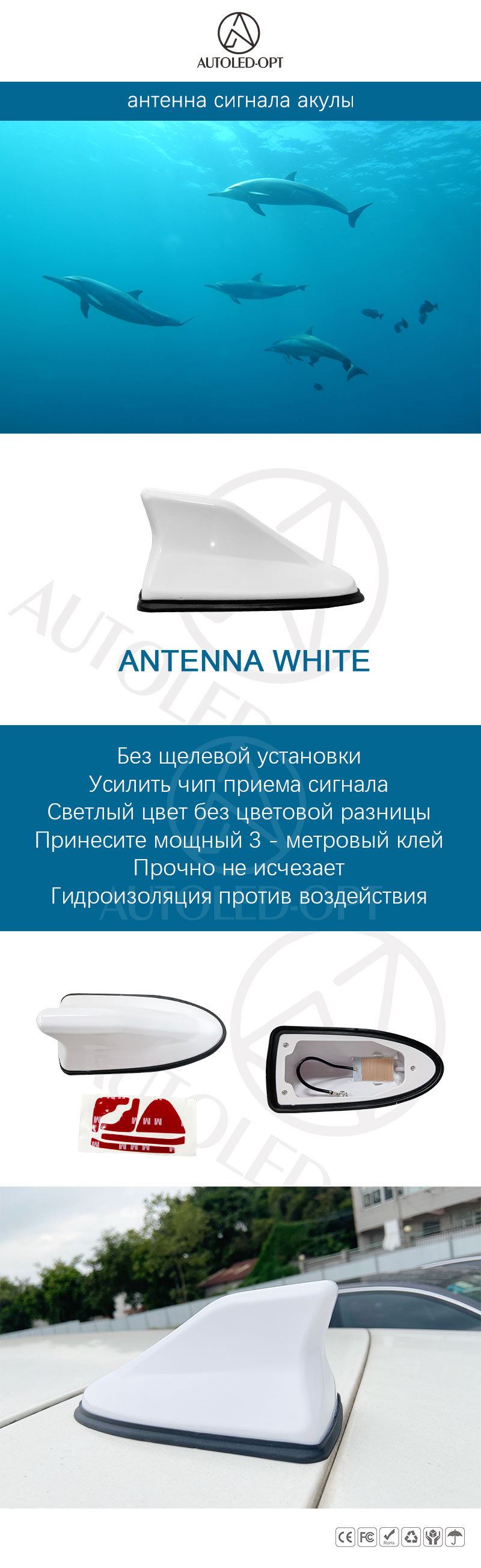 ANTENNA WHITE